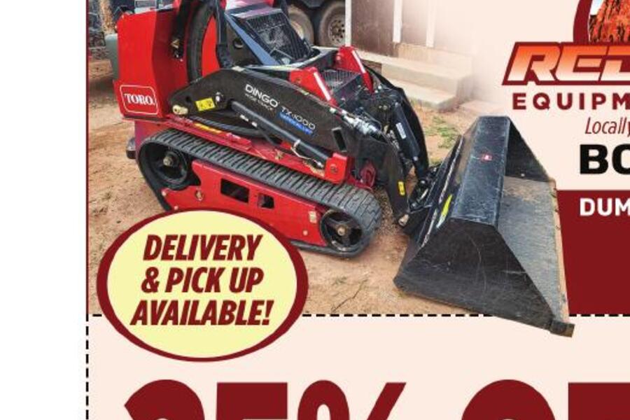 Rental equipment from a Buddy Mail advertiser
