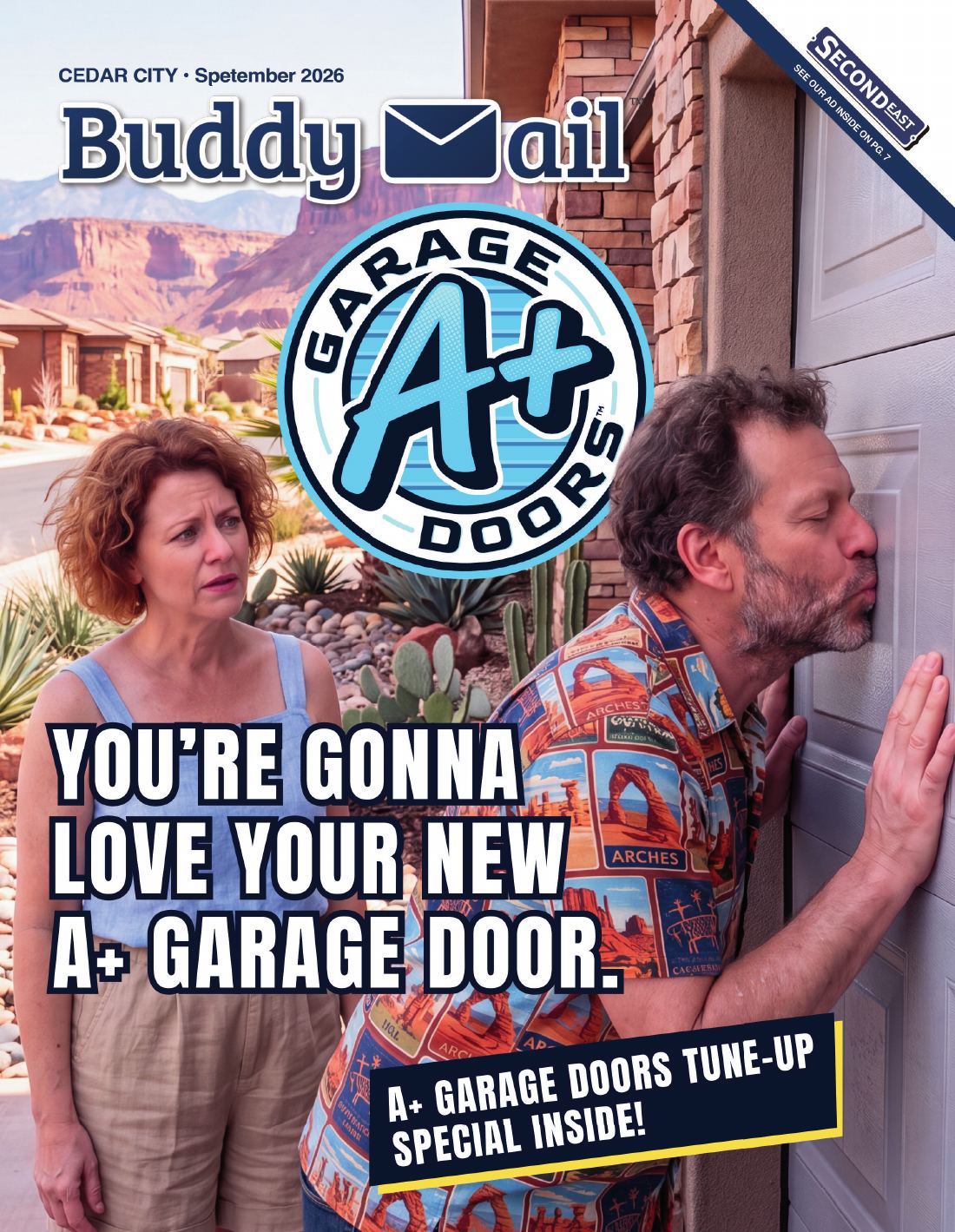 Cedar City Buddy Mail magazine page 1