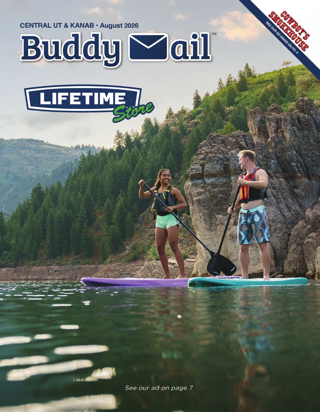 Central Utah Buddy Mail magazine page 1