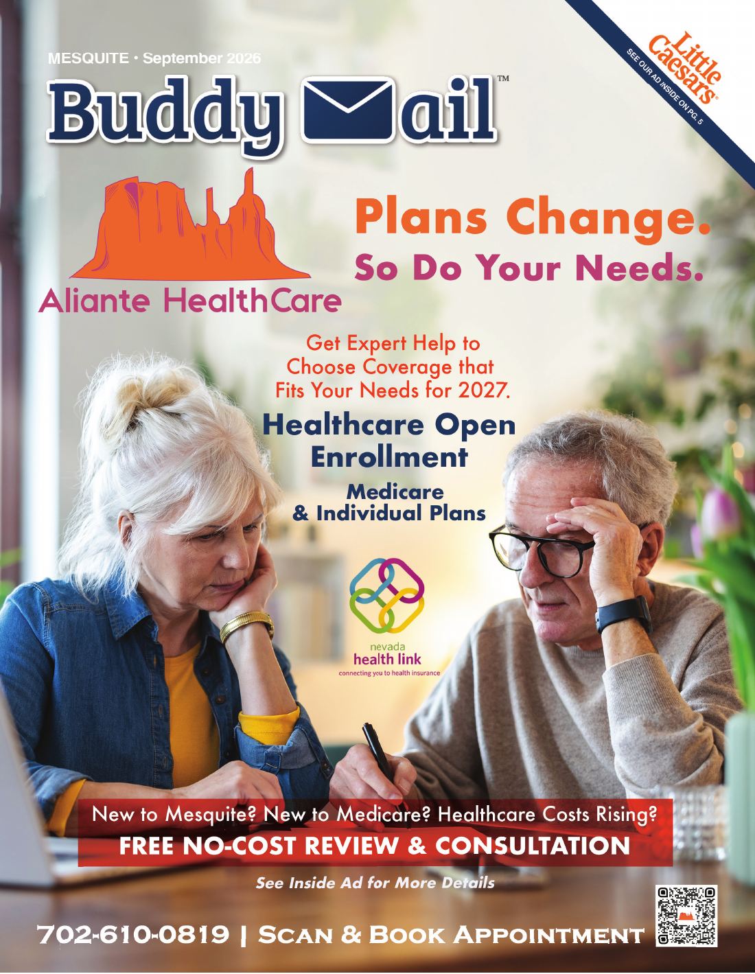 Mesquite Buddy Mail magazine page 1