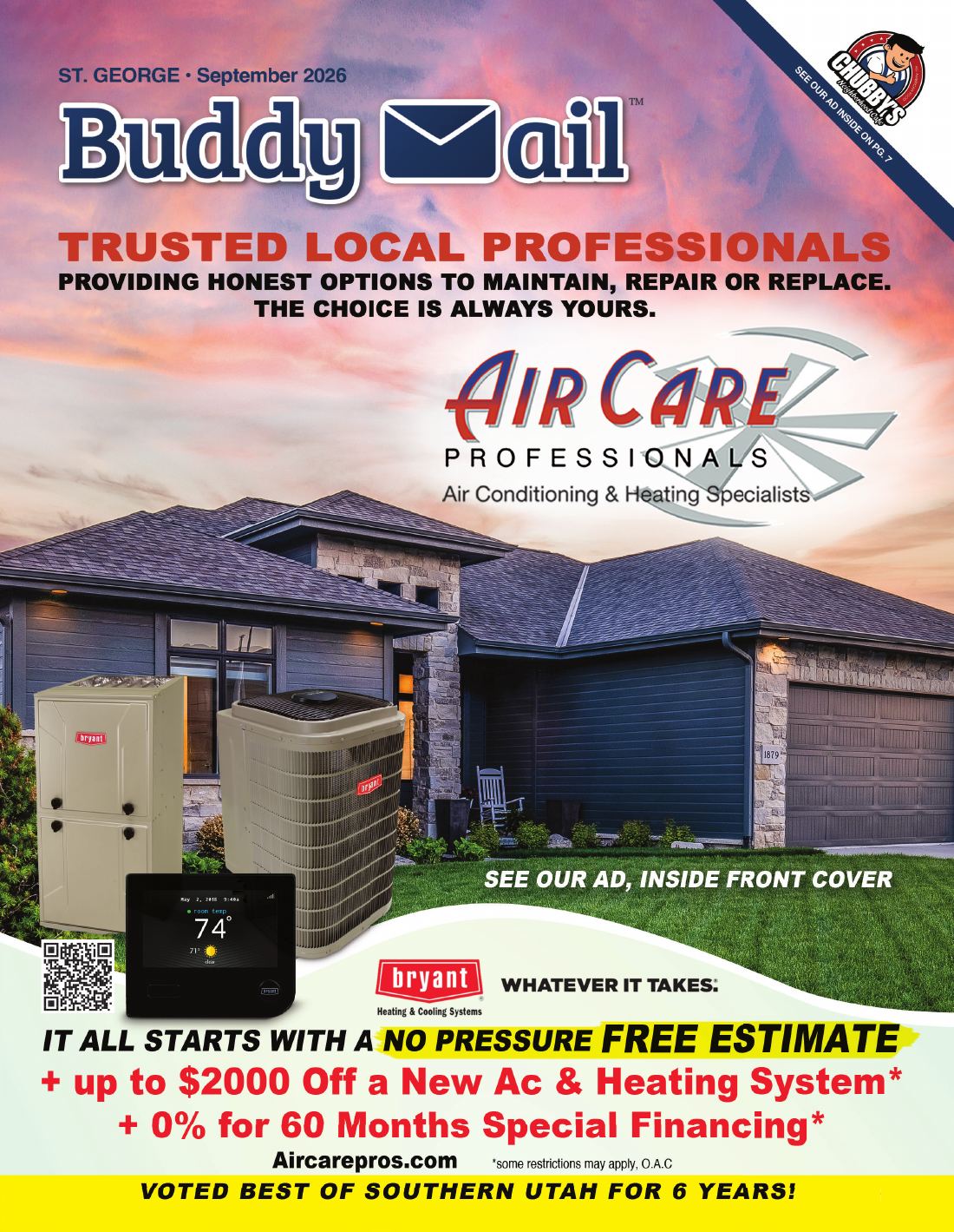 St. George Buddy Mail magazine page 1